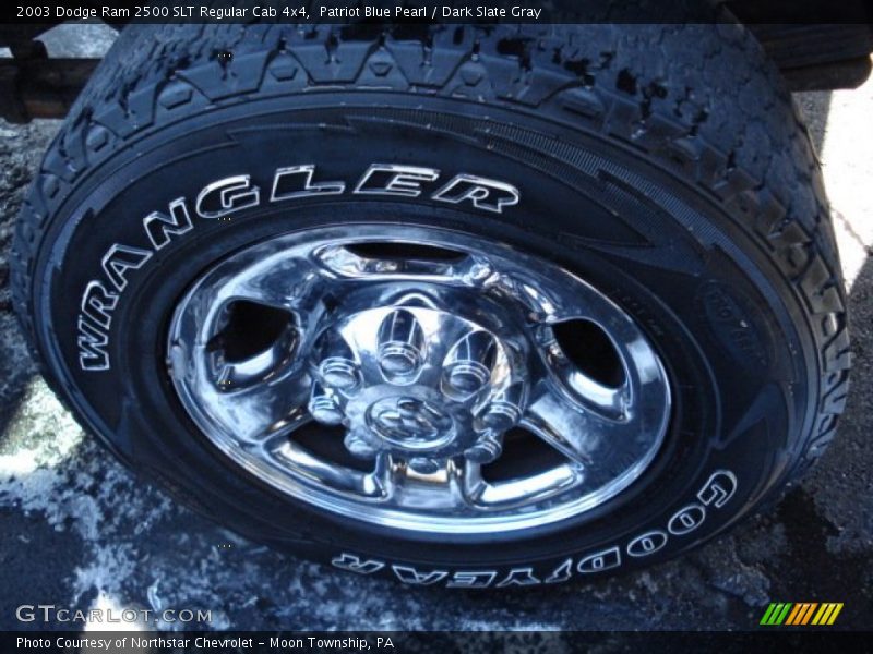 Patriot Blue Pearl / Dark Slate Gray 2003 Dodge Ram 2500 SLT Regular Cab 4x4