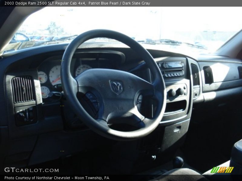 Patriot Blue Pearl / Dark Slate Gray 2003 Dodge Ram 2500 SLT Regular Cab 4x4