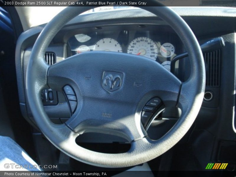 Patriot Blue Pearl / Dark Slate Gray 2003 Dodge Ram 2500 SLT Regular Cab 4x4