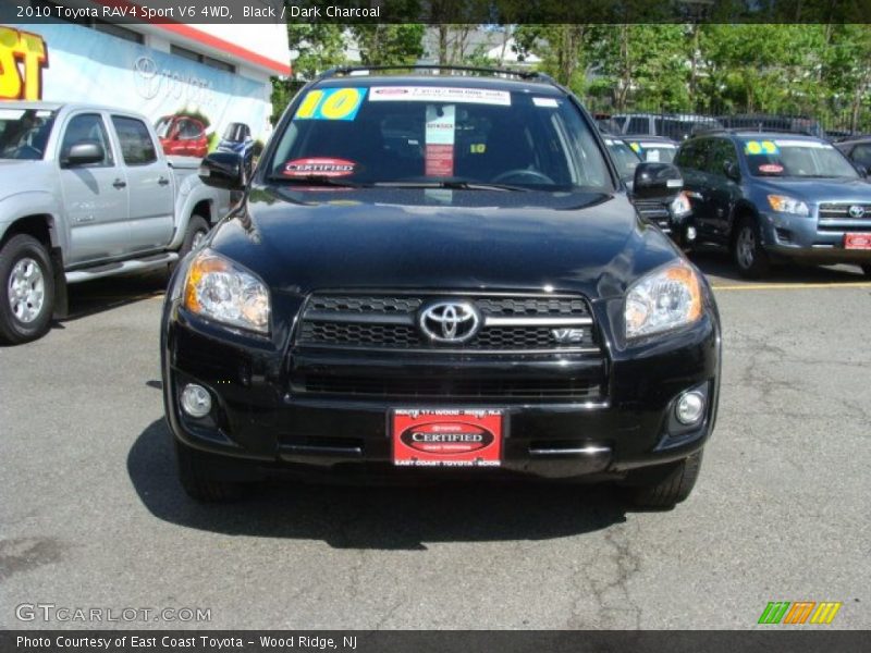 Black / Dark Charcoal 2010 Toyota RAV4 Sport V6 4WD
