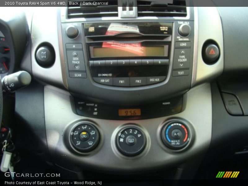Black / Dark Charcoal 2010 Toyota RAV4 Sport V6 4WD