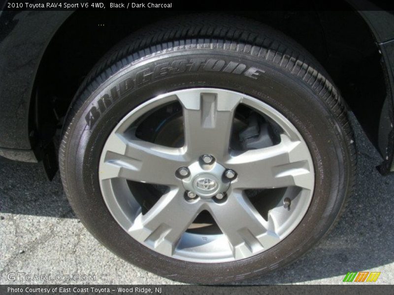 Black / Dark Charcoal 2010 Toyota RAV4 Sport V6 4WD