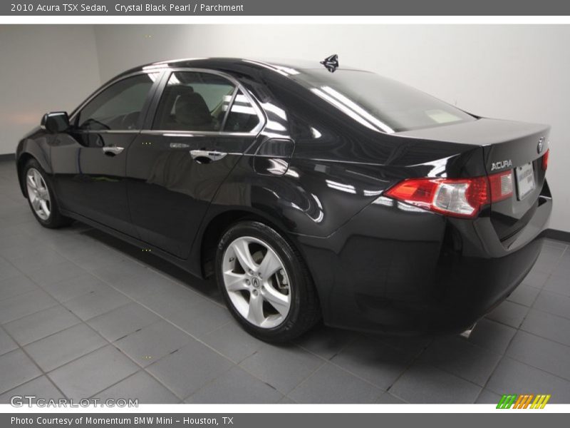 Crystal Black Pearl / Parchment 2010 Acura TSX Sedan