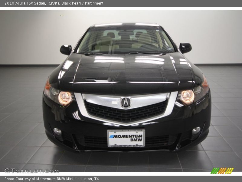Crystal Black Pearl / Parchment 2010 Acura TSX Sedan