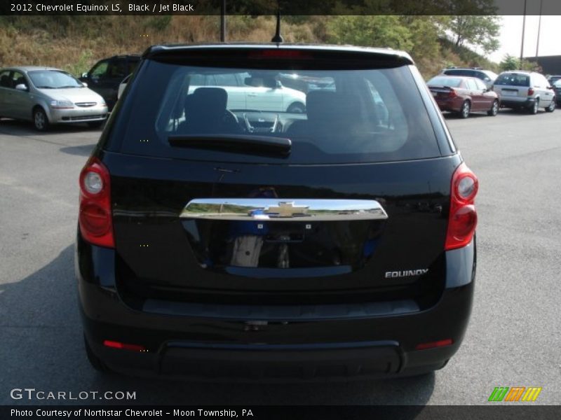 Black / Jet Black 2012 Chevrolet Equinox LS