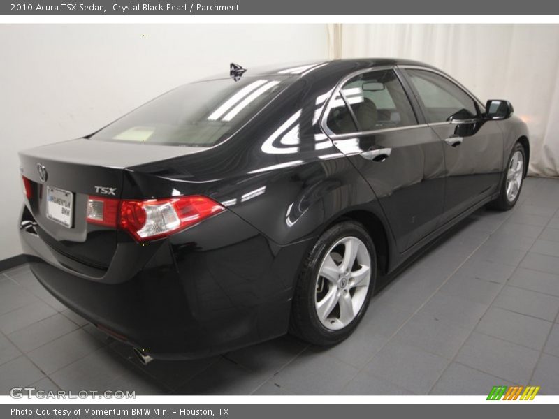 Crystal Black Pearl / Parchment 2010 Acura TSX Sedan
