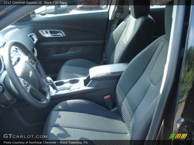 Black / Jet Black 2012 Chevrolet Equinox LS