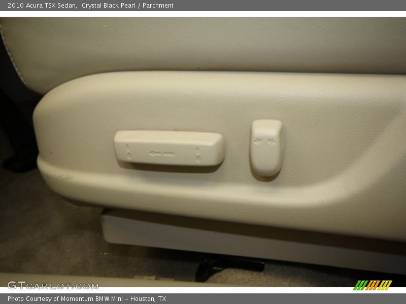Crystal Black Pearl / Parchment 2010 Acura TSX Sedan