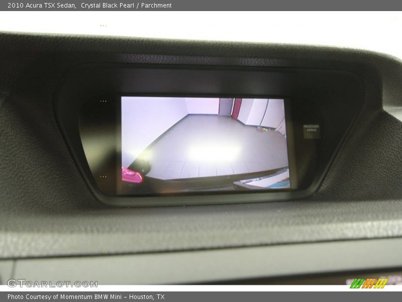 Crystal Black Pearl / Parchment 2010 Acura TSX Sedan