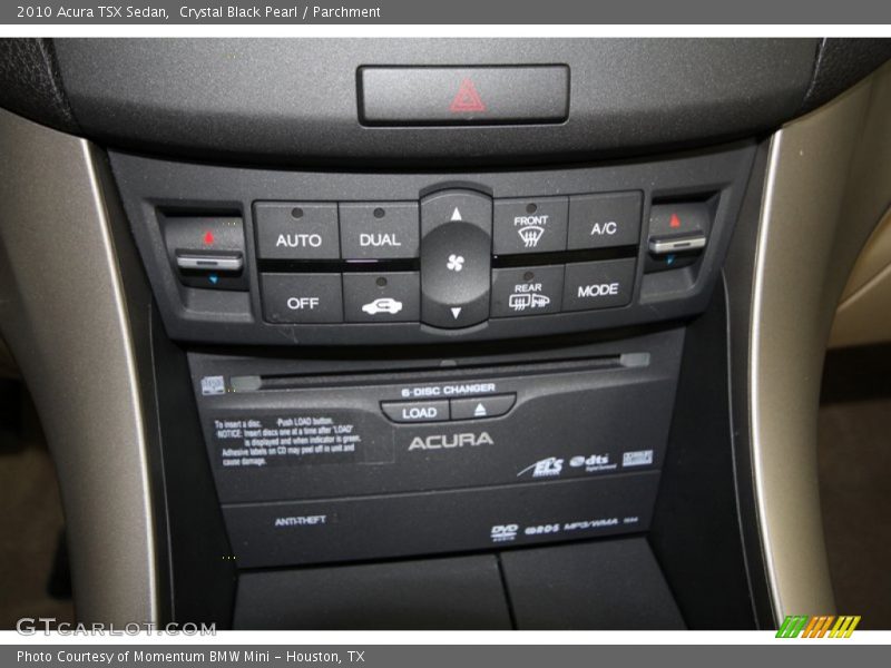 Crystal Black Pearl / Parchment 2010 Acura TSX Sedan
