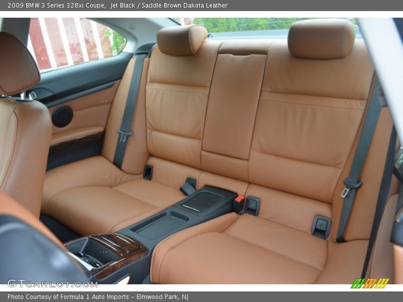 Jet Black / Saddle Brown Dakota Leather 2009 BMW 3 Series 328xi Coupe