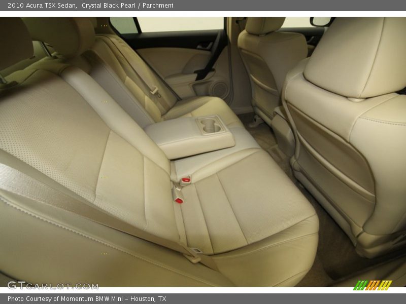 Crystal Black Pearl / Parchment 2010 Acura TSX Sedan