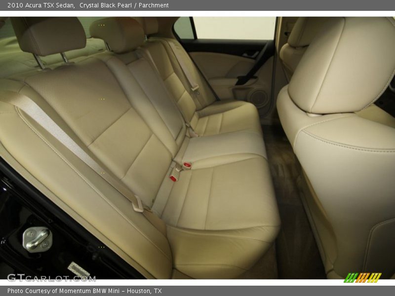 Crystal Black Pearl / Parchment 2010 Acura TSX Sedan