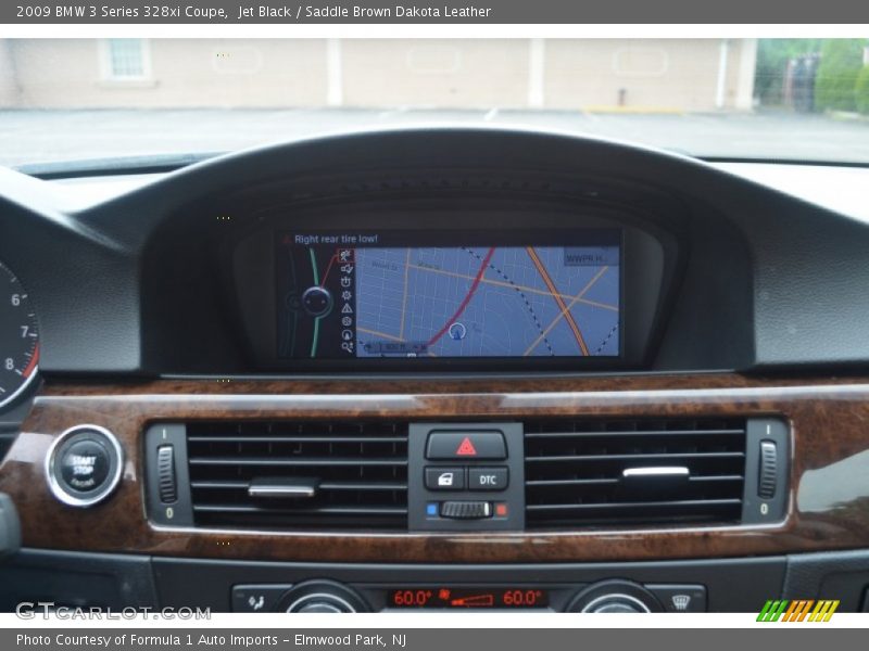 Jet Black / Saddle Brown Dakota Leather 2009 BMW 3 Series 328xi Coupe