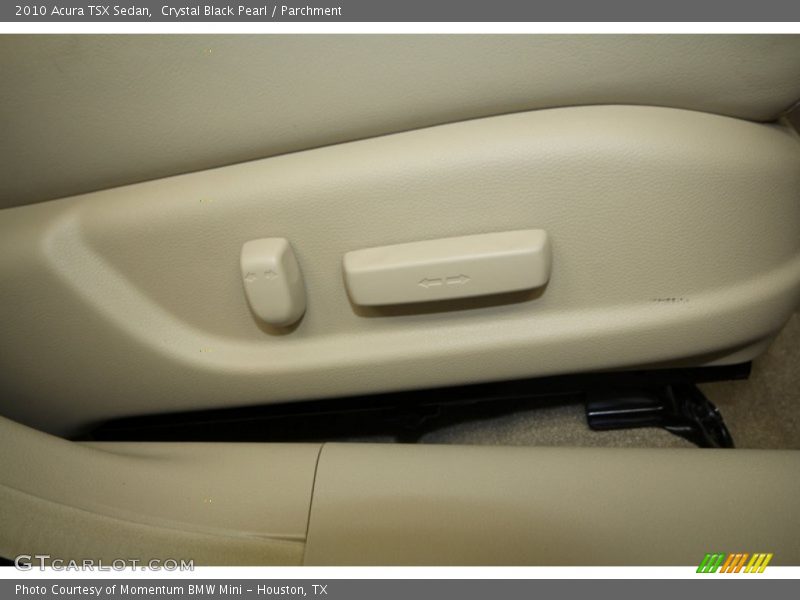 Crystal Black Pearl / Parchment 2010 Acura TSX Sedan