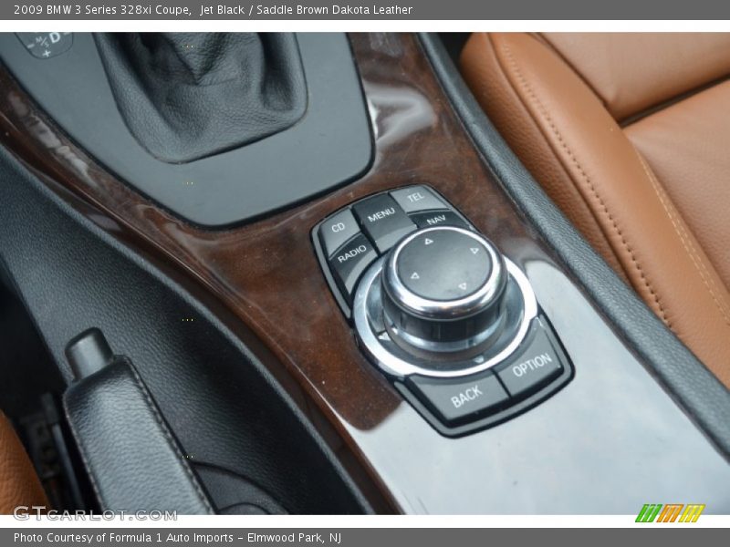 Jet Black / Saddle Brown Dakota Leather 2009 BMW 3 Series 328xi Coupe