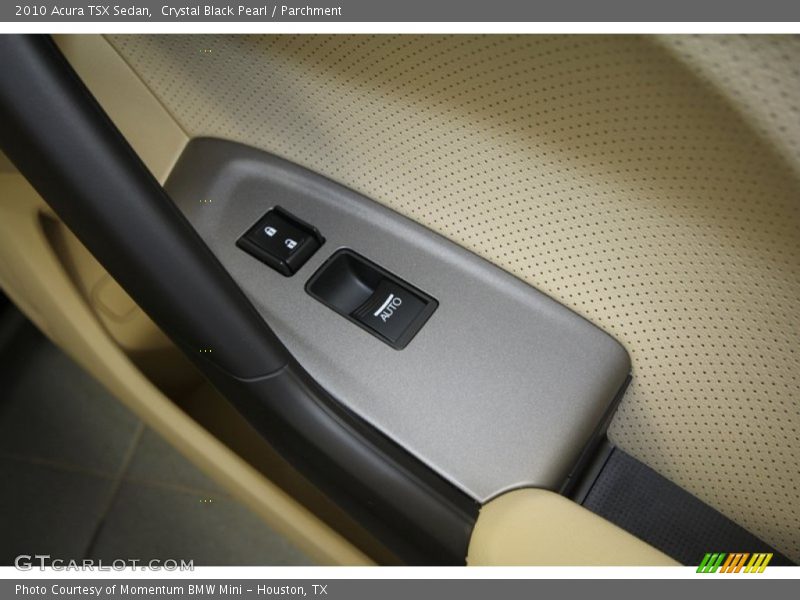 Crystal Black Pearl / Parchment 2010 Acura TSX Sedan