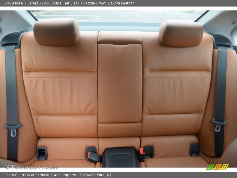 Jet Black / Saddle Brown Dakota Leather 2009 BMW 3 Series 328xi Coupe
