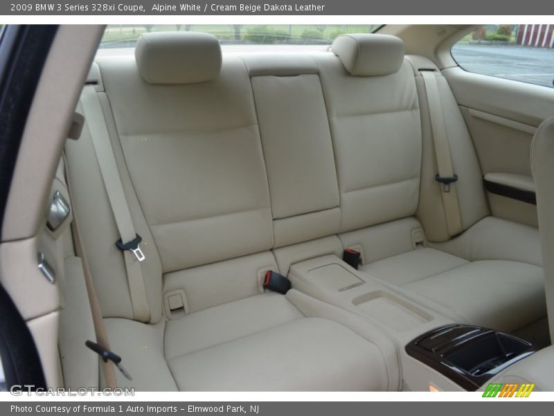 Alpine White / Cream Beige Dakota Leather 2009 BMW 3 Series 328xi Coupe