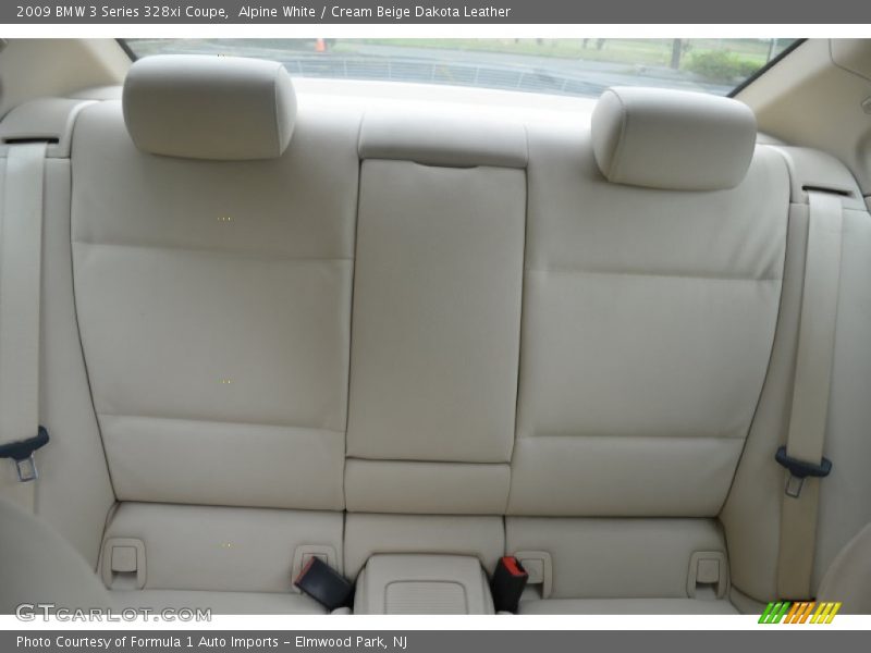 Alpine White / Cream Beige Dakota Leather 2009 BMW 3 Series 328xi Coupe