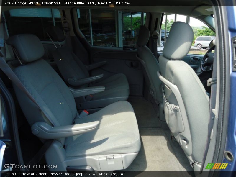 Marine Blue Pearl / Medium Slate Gray 2007 Dodge Grand Caravan SXT