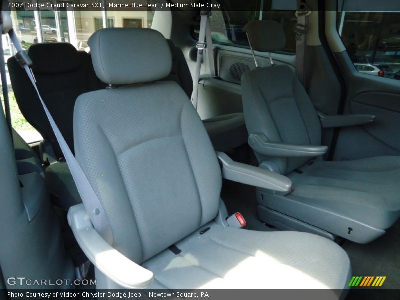Marine Blue Pearl / Medium Slate Gray 2007 Dodge Grand Caravan SXT