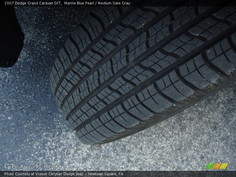 Marine Blue Pearl / Medium Slate Gray 2007 Dodge Grand Caravan SXT