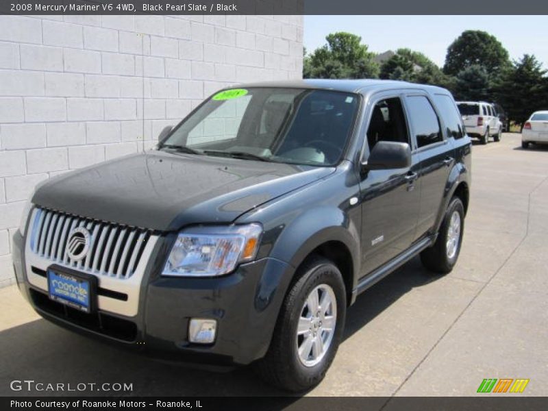 Black Pearl Slate / Black 2008 Mercury Mariner V6 4WD
