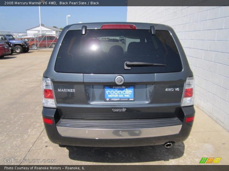 Black Pearl Slate / Black 2008 Mercury Mariner V6 4WD