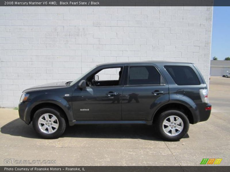 Black Pearl Slate / Black 2008 Mercury Mariner V6 4WD