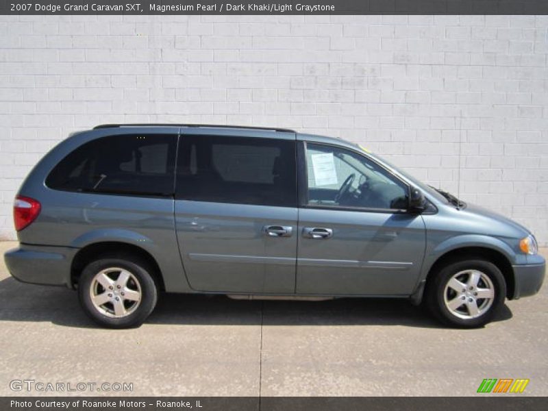 Magnesium Pearl / Dark Khaki/Light Graystone 2007 Dodge Grand Caravan SXT