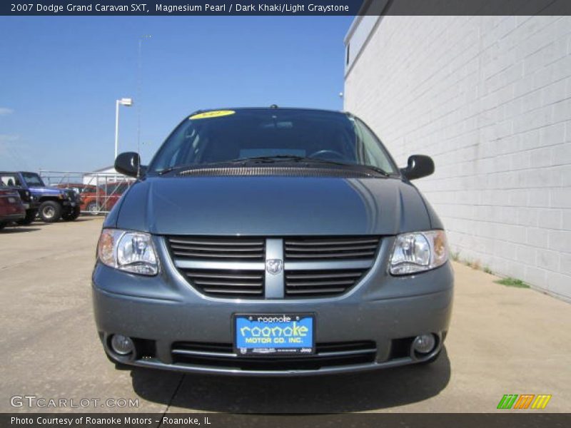 Magnesium Pearl / Dark Khaki/Light Graystone 2007 Dodge Grand Caravan SXT