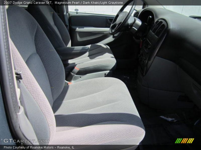 Magnesium Pearl / Dark Khaki/Light Graystone 2007 Dodge Grand Caravan SXT