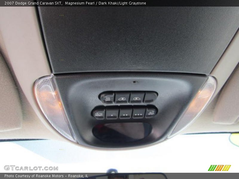 Magnesium Pearl / Dark Khaki/Light Graystone 2007 Dodge Grand Caravan SXT