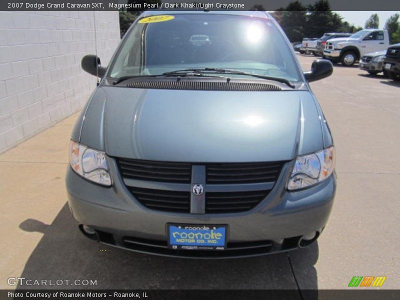 Magnesium Pearl / Dark Khaki/Light Graystone 2007 Dodge Grand Caravan SXT