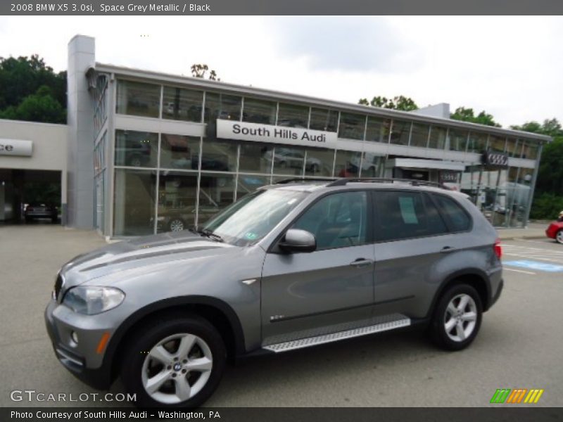 Space Grey Metallic / Black 2008 BMW X5 3.0si