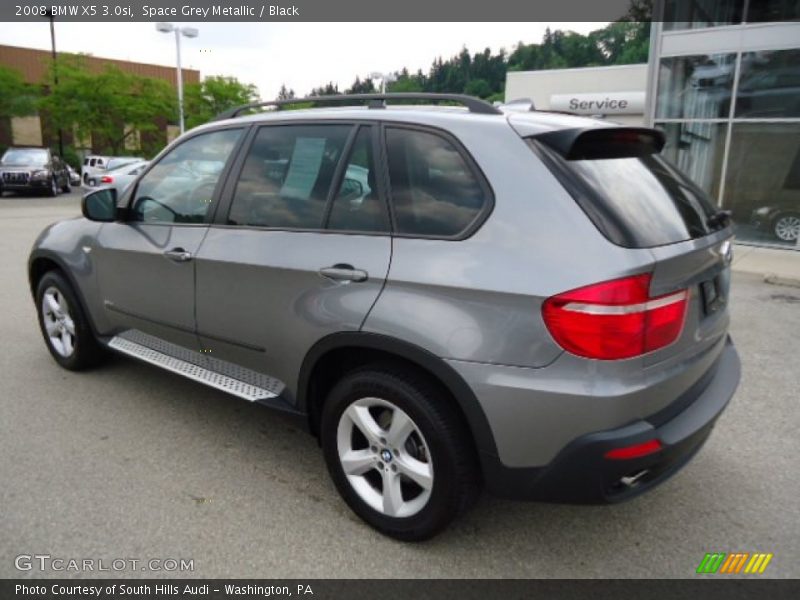 Space Grey Metallic / Black 2008 BMW X5 3.0si