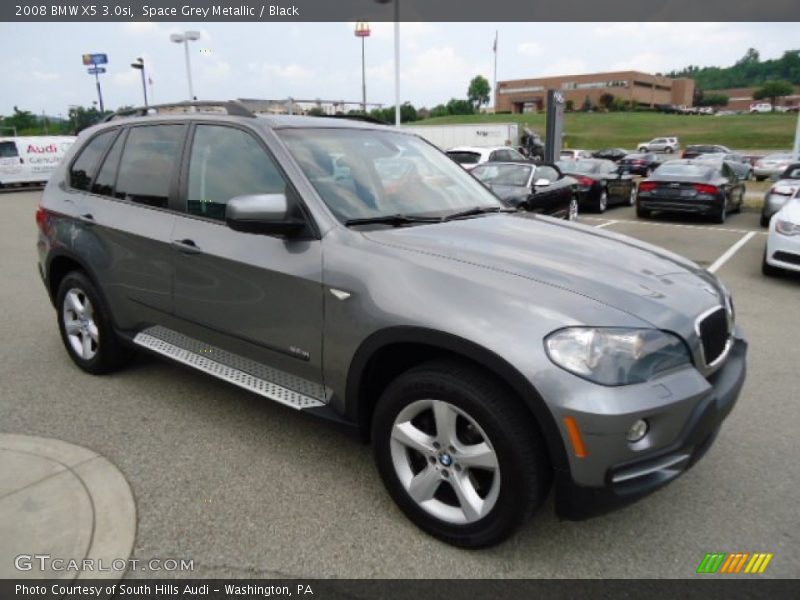 Space Grey Metallic / Black 2008 BMW X5 3.0si