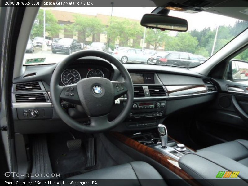 Space Grey Metallic / Black 2008 BMW X5 3.0si
