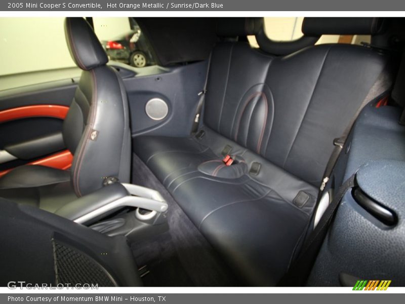 Rear Seat of 2005 Cooper S Convertible