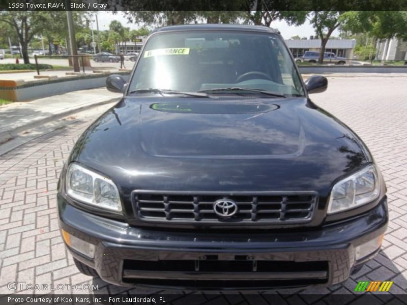 Black / Gray 1999 Toyota RAV4