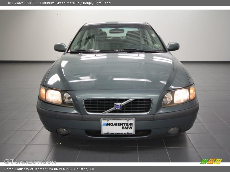 Platinum Green Metallic / Beige/Light Sand 2003 Volvo S60 T5