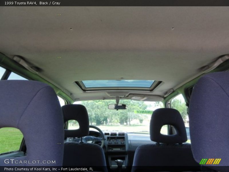 Black / Gray 1999 Toyota RAV4