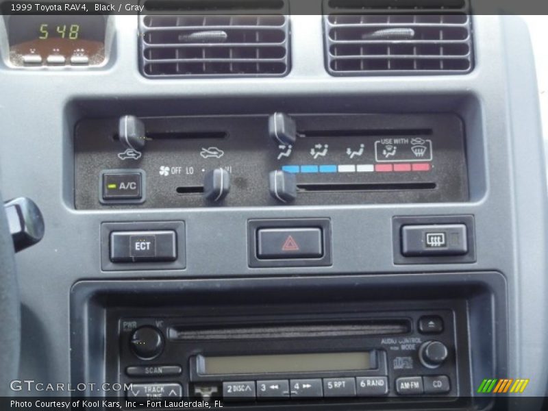 Black / Gray 1999 Toyota RAV4