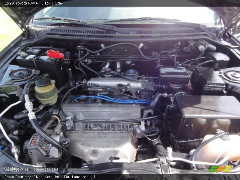Black / Gray 1999 Toyota RAV4