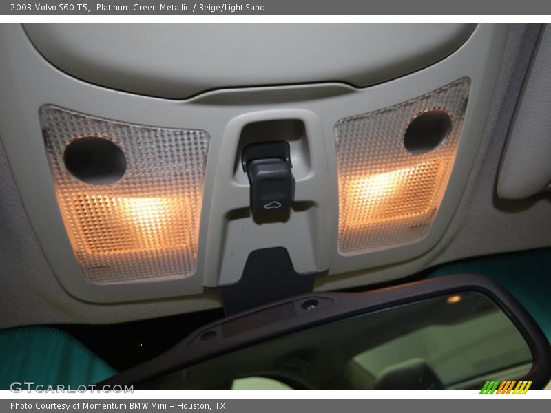 Platinum Green Metallic / Beige/Light Sand 2003 Volvo S60 T5