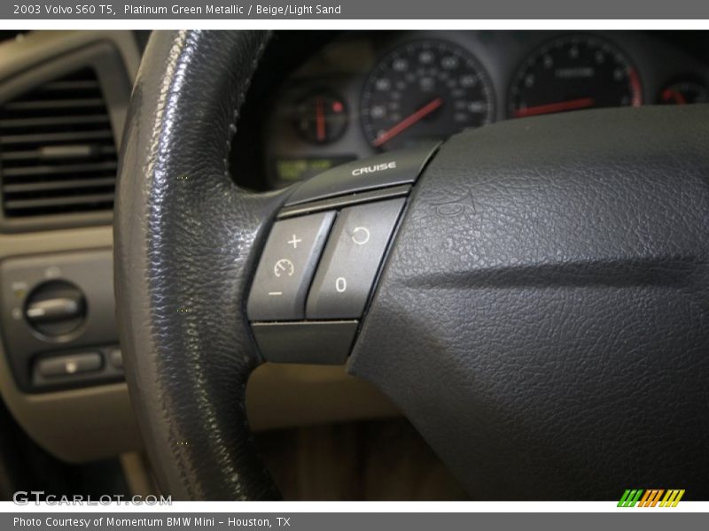 Platinum Green Metallic / Beige/Light Sand 2003 Volvo S60 T5
