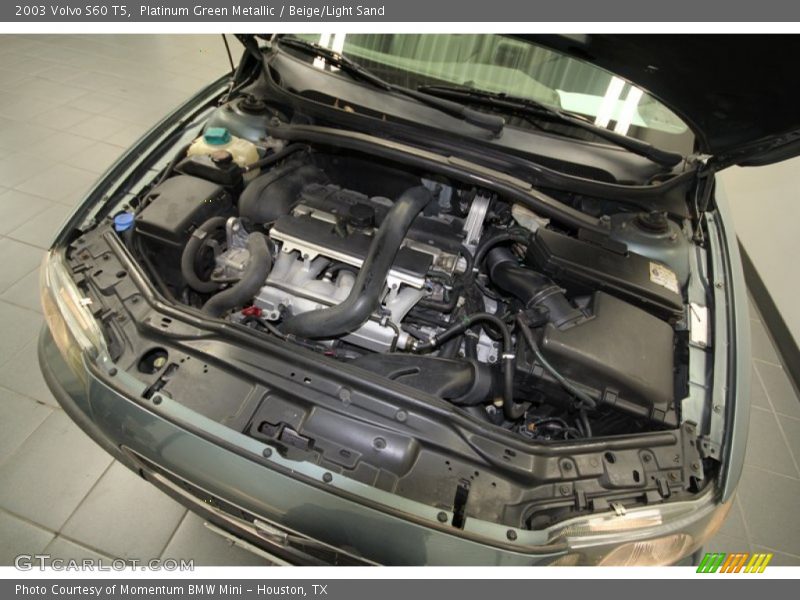 Platinum Green Metallic / Beige/Light Sand 2003 Volvo S60 T5