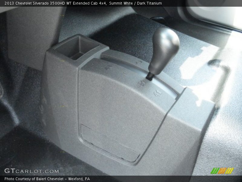 Summit White / Dark Titanium 2013 Chevrolet Silverado 3500HD WT Extended Cab 4x4