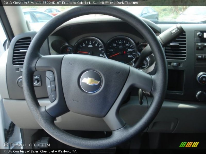  2013 Silverado 3500HD WT Extended Cab 4x4 Steering Wheel